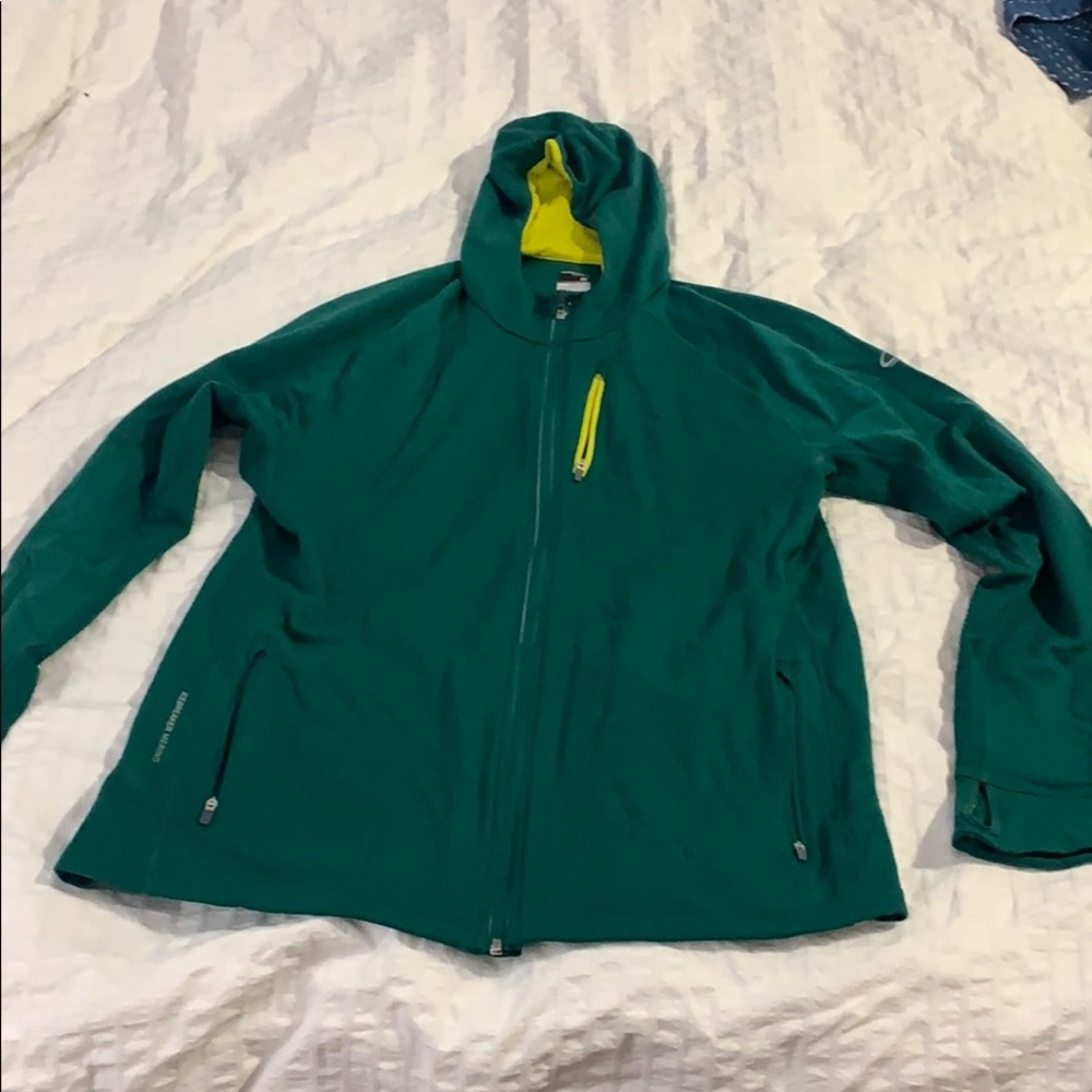 Icebreaker merino wool running jacket, size XXL.